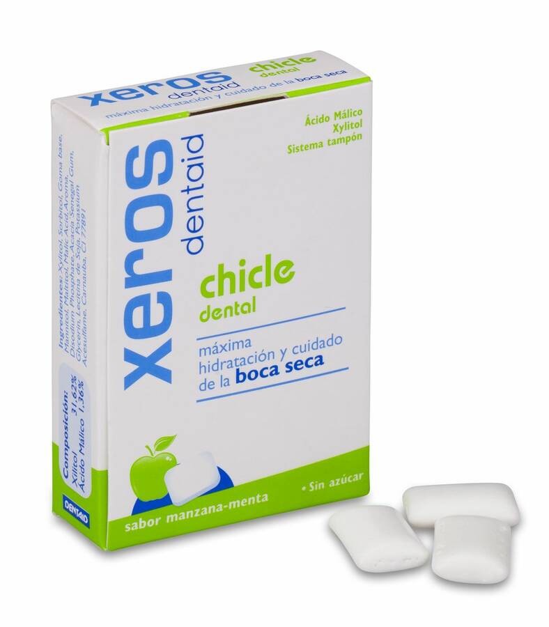 Xeros Dentaid Goma de mascar, 20Pcs.