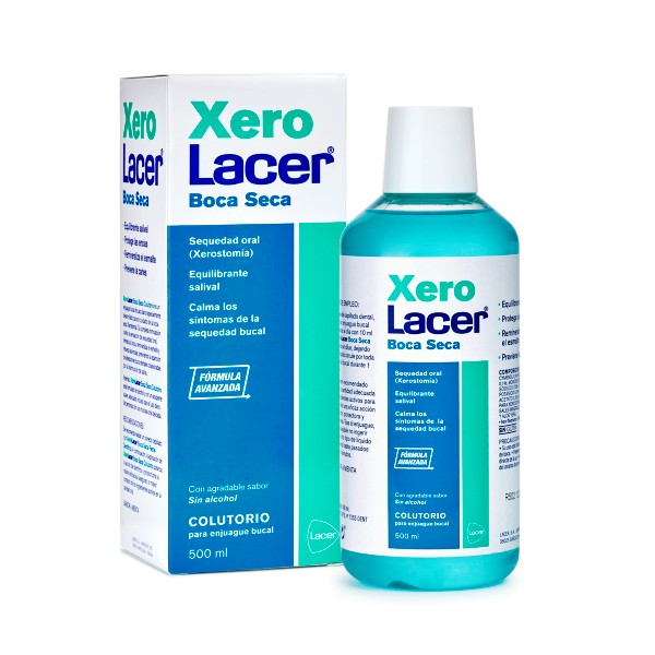 Enxaguante bucal Lacer Xerolacer, 500ml.