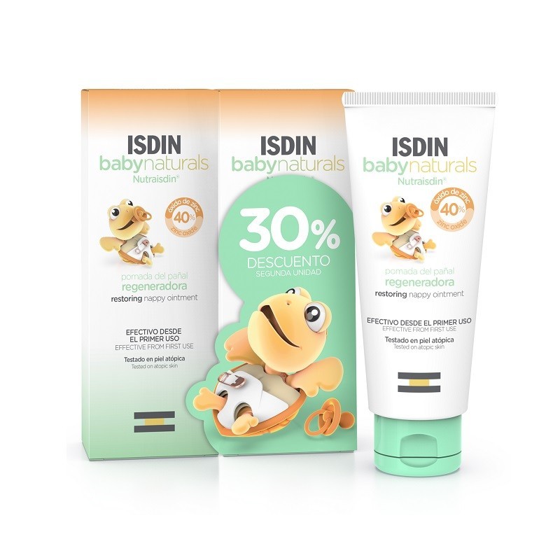 Isdin Babynaturals Nutraisdin Regenerador DUPLO, 2x100ml.