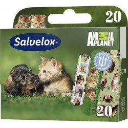 Salvelox Animal Adhesive Dressing, 20 tiras
