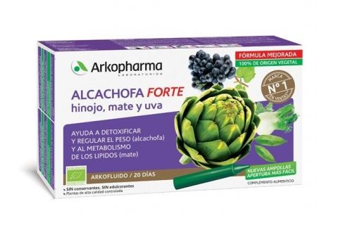 Arkofluido Alcachofra Forte 20 unidade