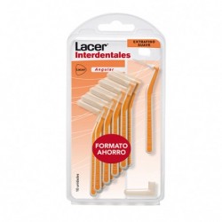 Lacer interdental angular extra fino macio, 10pcs.