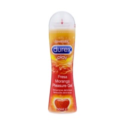 Durex Play Gel Lubrificante Morango, 50 ml
