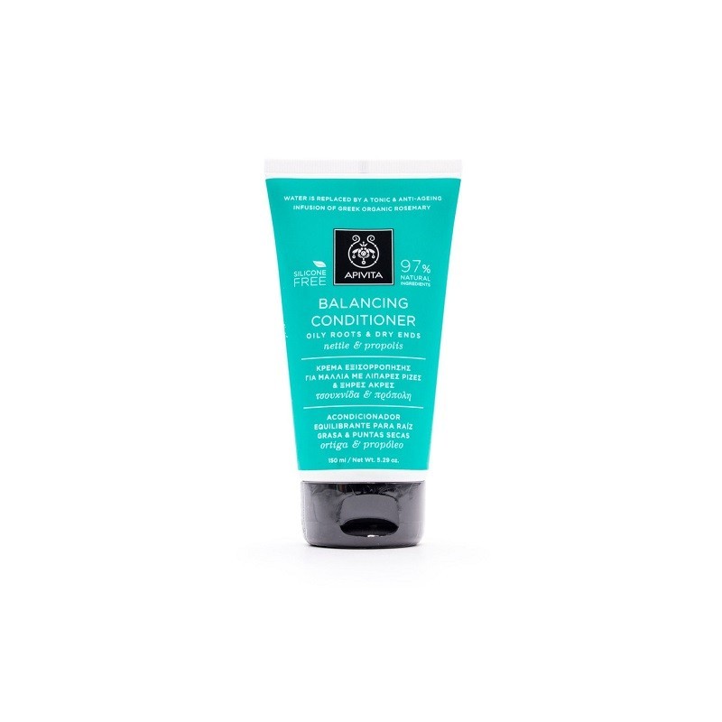 Apivita Condicionador Balanceador para Cabelos e Pontas Secas, 150 ml