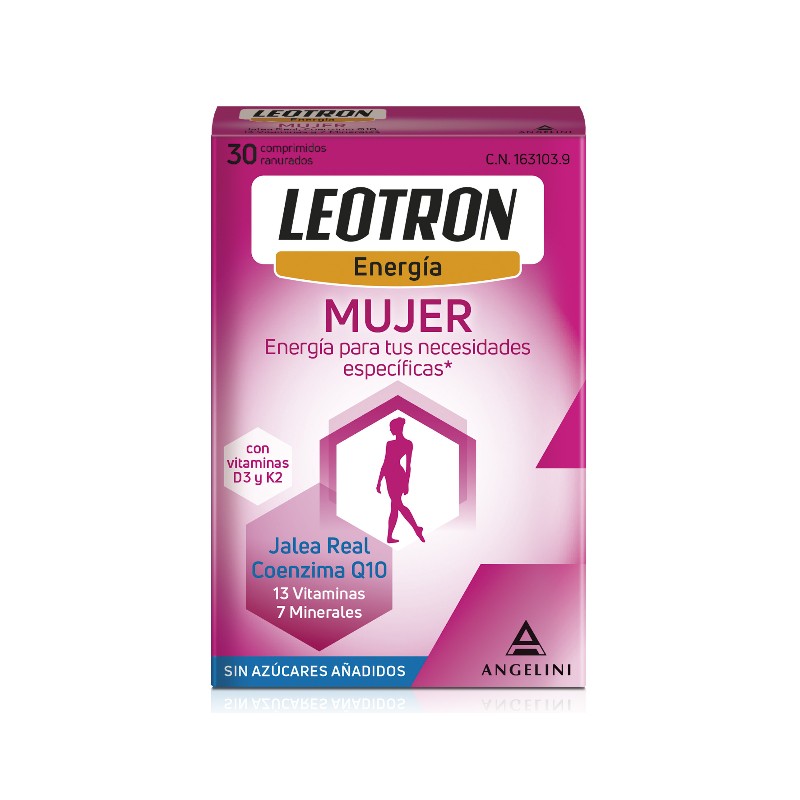 Angelini Leotron fêmea, 30 comprimidos.