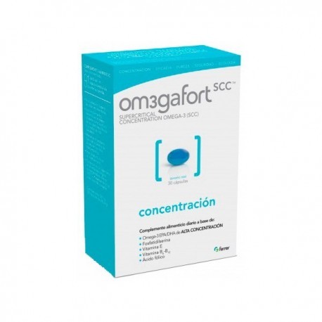 Concentração Om3gafort, 30 Caps.