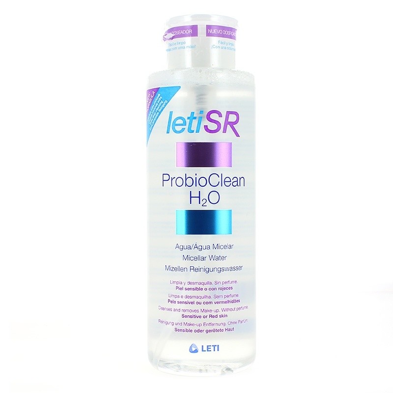 Leti SR ProbioClean H2O Água Micelar, 200ml.