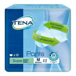 Tena Calças Super Tamanho M, 12 pcs.