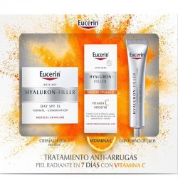 Eucerin Hyaluron Pack Pele Mista + Booster + Contorno