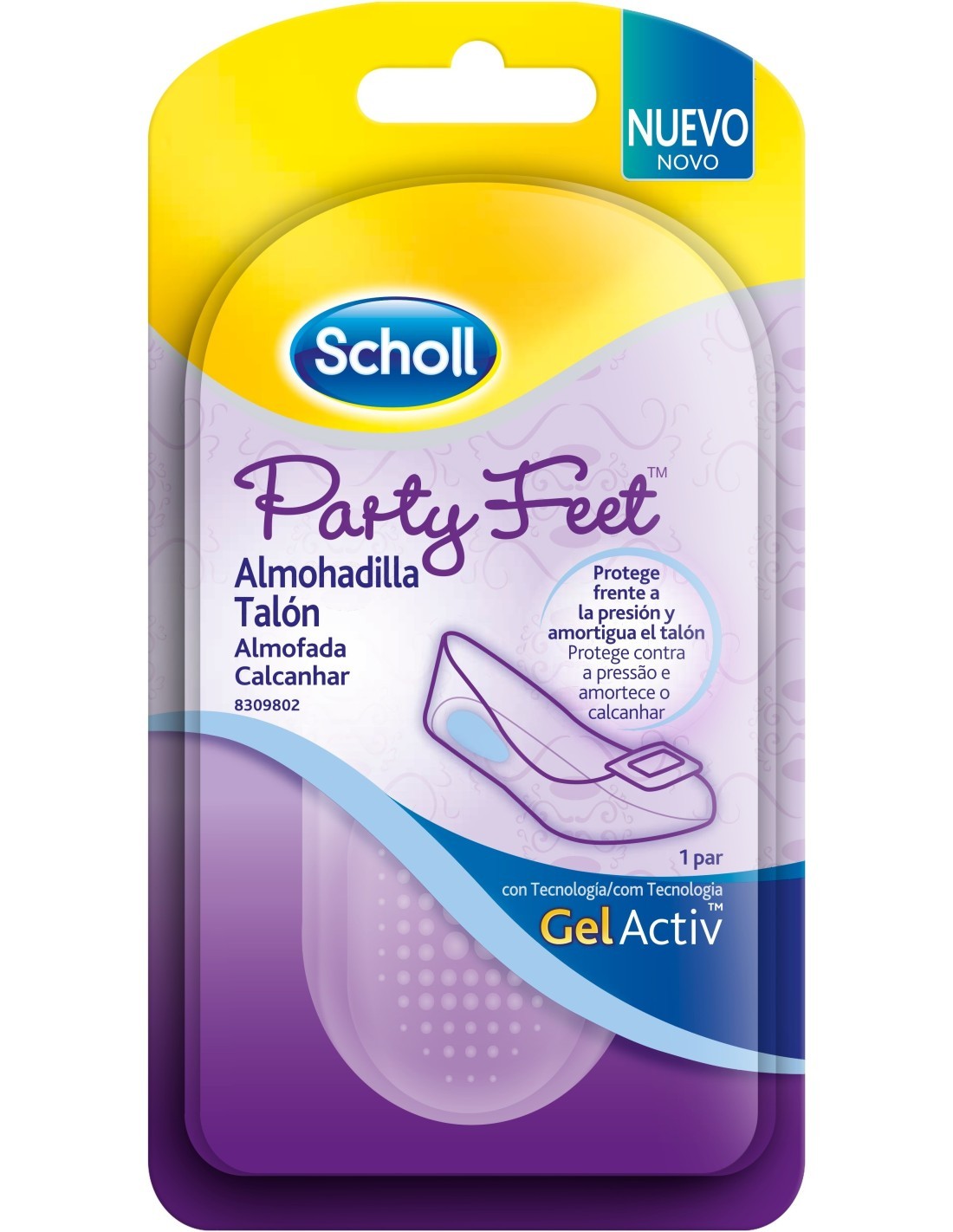 Scholl Party Pés Talón, 1Par.