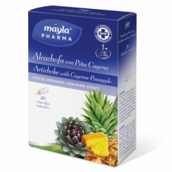 Mayla Alcachofra com abacaxi caiena, 30 cápsulas