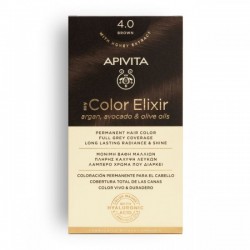 Tonalidade minha cor Elixir apivita 4.0, Castanha.