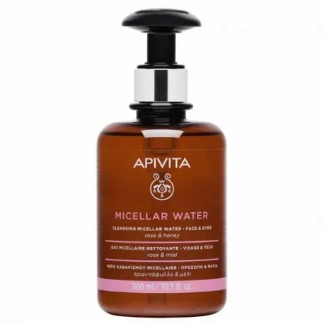 Apivita Mel Rosa Água Micelar, 300ml.