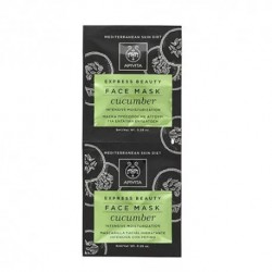 Apivita Express Beauty Máscara de Pepino Hidratante Intensiva 2x8 ml