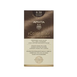 Apivita Tint Minha cor Elixir 8.38, Light Blonde Pearl Gold