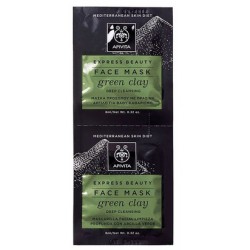 Apivita Express Beauty Argila Verde, 2x8ml.