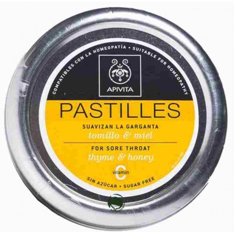 Apivita Tomilho & Pastilhas de Mel, 45 g