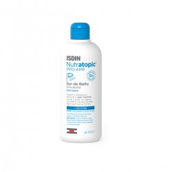 Nutratopic Pro-amp Emollient Lavagem Corporal, 400ml.