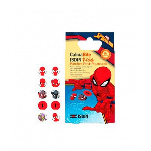 Isdin Calmabite Kids Spiderman Adesivos pós-mordida, 30 pcs.