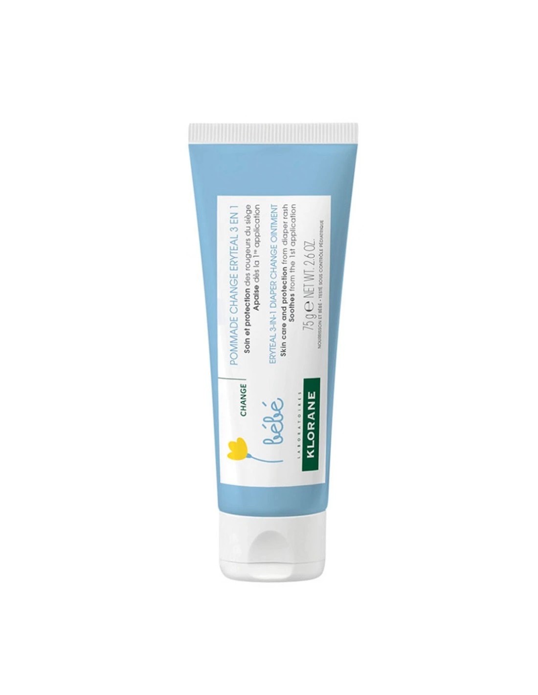 Klorane Bebe Eryteal Pomada, 75ml.