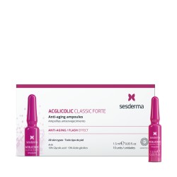 Sesderma AcGlycolic Classic Forte, 10 ampolas.