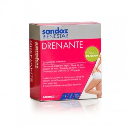 Sandoz Wellness Draining, 15 ampolas