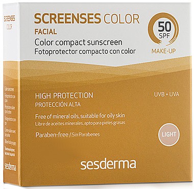 Sesderma Screenses Protetor Solar Compacto Cor FPS50 LUZ