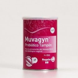 Muvagyn tampão probiótico regular, 9Pc.
