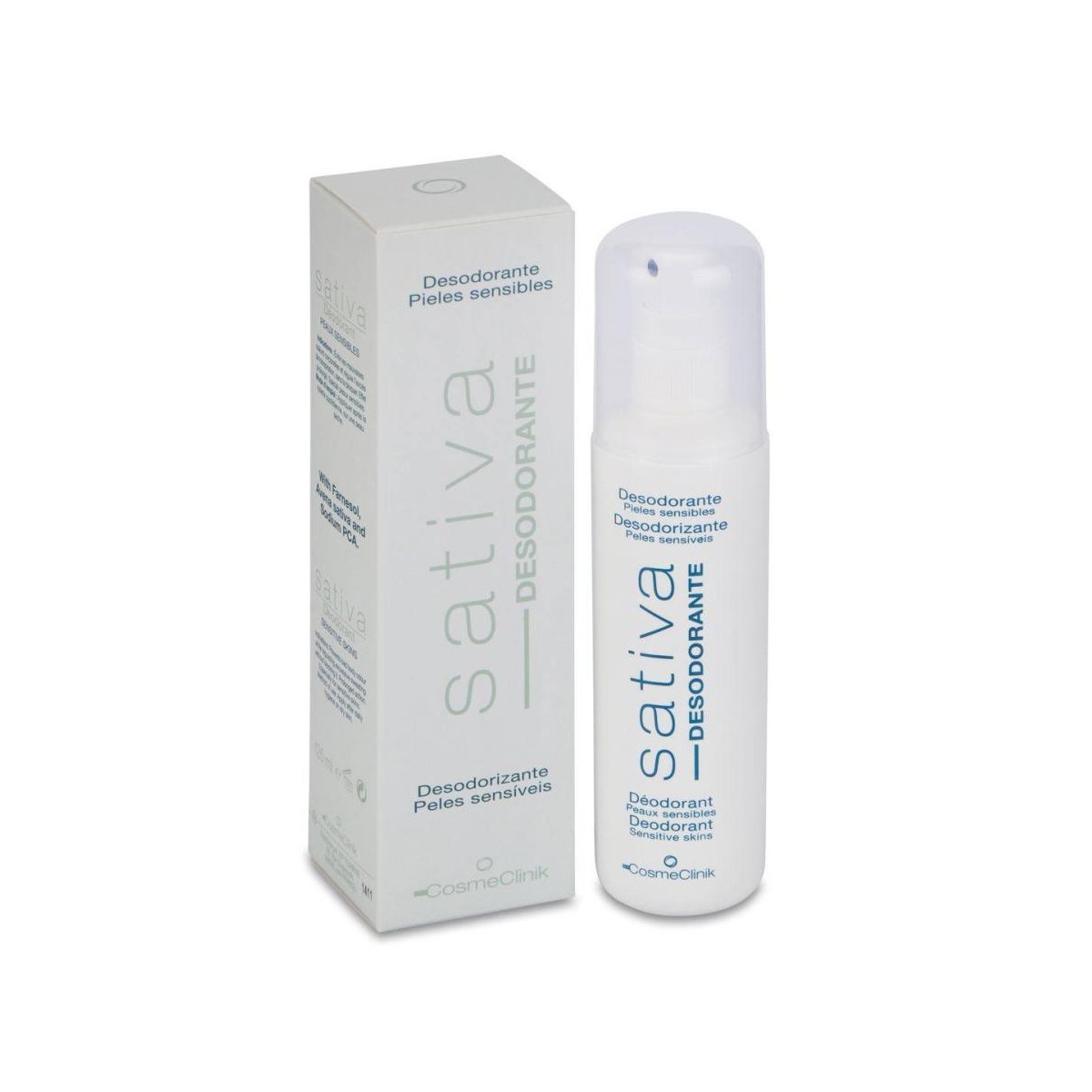 Sativa Desodorante Pele Sensível, 125ml