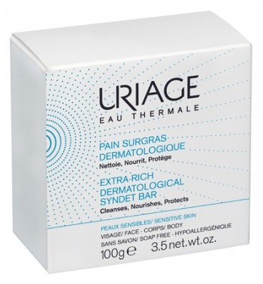 Sabonete Dermatológico Uriage Pain Surgras, 100g.