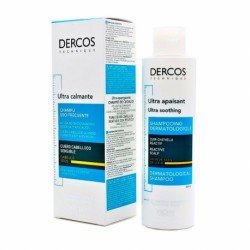 Vichy Dercos Shampoo Ultra Calmante Seco Sensível, 200ml.