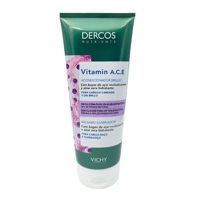 Vichy Dercos Nutrientes Vitamina ACE Condicionador, 200 ml