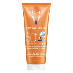 Vichy Capital Soleil gel para pele úmida FPS50+ crianças, 200 ml