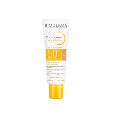 Bioderma Photoderm MAX SPF50+ Aquafluido Dorado, 40ml.