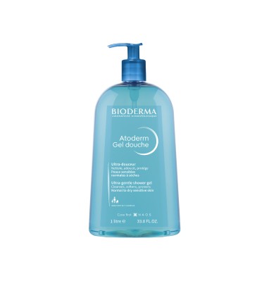 Bioderma Atoderm gel de banho, 1 litro