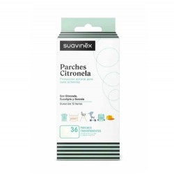 Adesivos de citronela Suavinex, 36 manchas