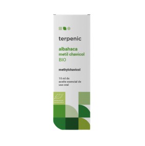 Óleo Essencial Terpênico de Manjericão Metil Chavicol ORGÂNICO, 10 ml