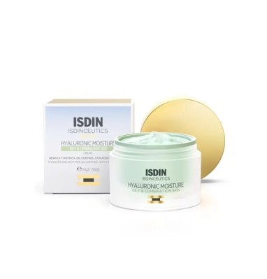 Isdinceutics Hyaluronic Moisture combinação ou pele oleosa, 50 g