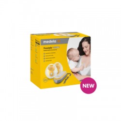 Medela elétrica dupla freestyle mãos-livres, 2 unidades