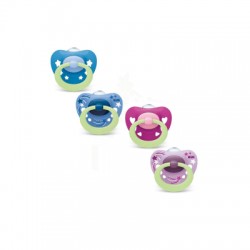 NUK Signature 18-36 Chupeta, Silicone