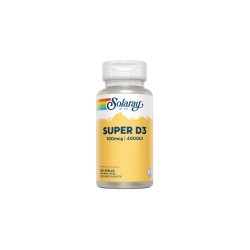Solaray Vitamina D3 400 UI, 120 Perlas