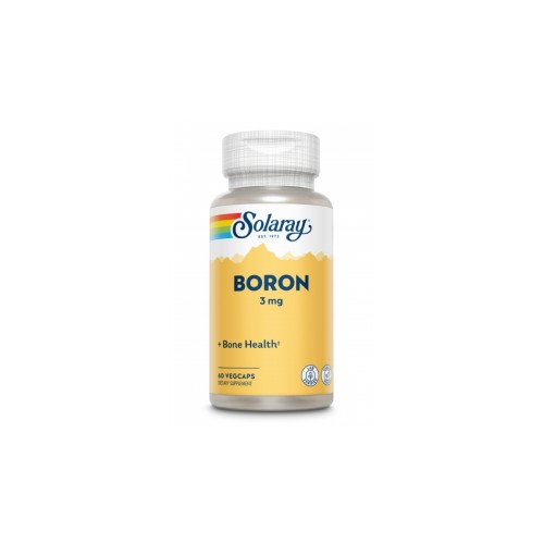 Citrato de Boro Solaray, 60 cápsulas vegetais