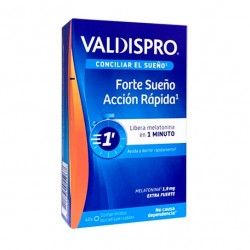 Valdispro forte sleep fast acting, 40 comprimidos orodispersíveis