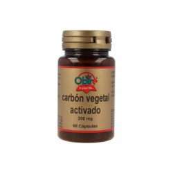 Obire Carvão 200 mg 60 Cápsulas.