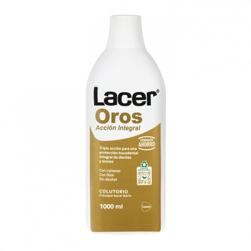 Enxaguante bucal Lacer golds, 1000 ml