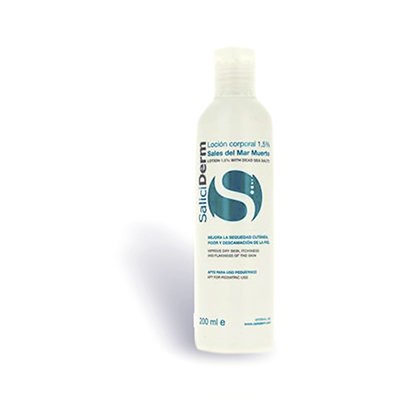 SaliciDerm Loção Corporal 1,5% Sais do Mar Morto, 200 ml