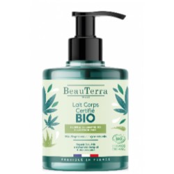 Beauterra Leite Orgânico Corporal, 500 ml