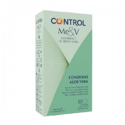 Control Me&V conservantes de aloe vera, 10 unidades