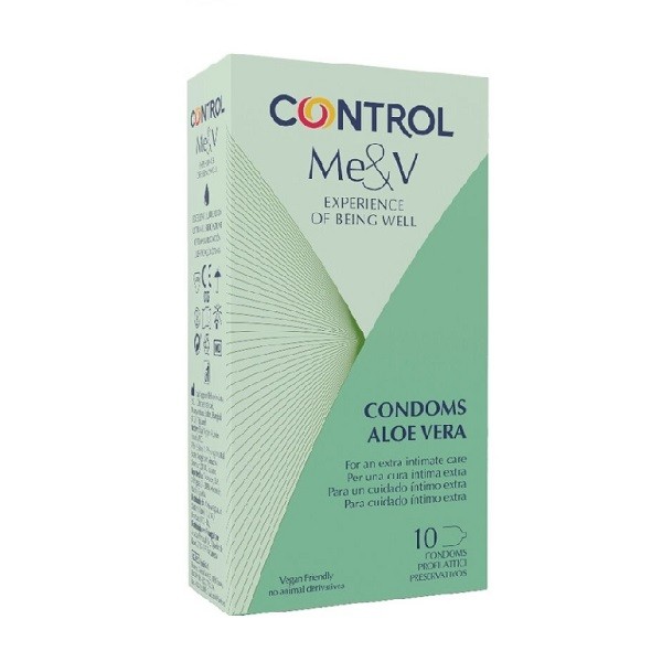 Control Me&V conservantes de aloe vera, 10 unidades