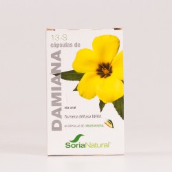 Damiana 13-S Soria Natural, 30Caps.